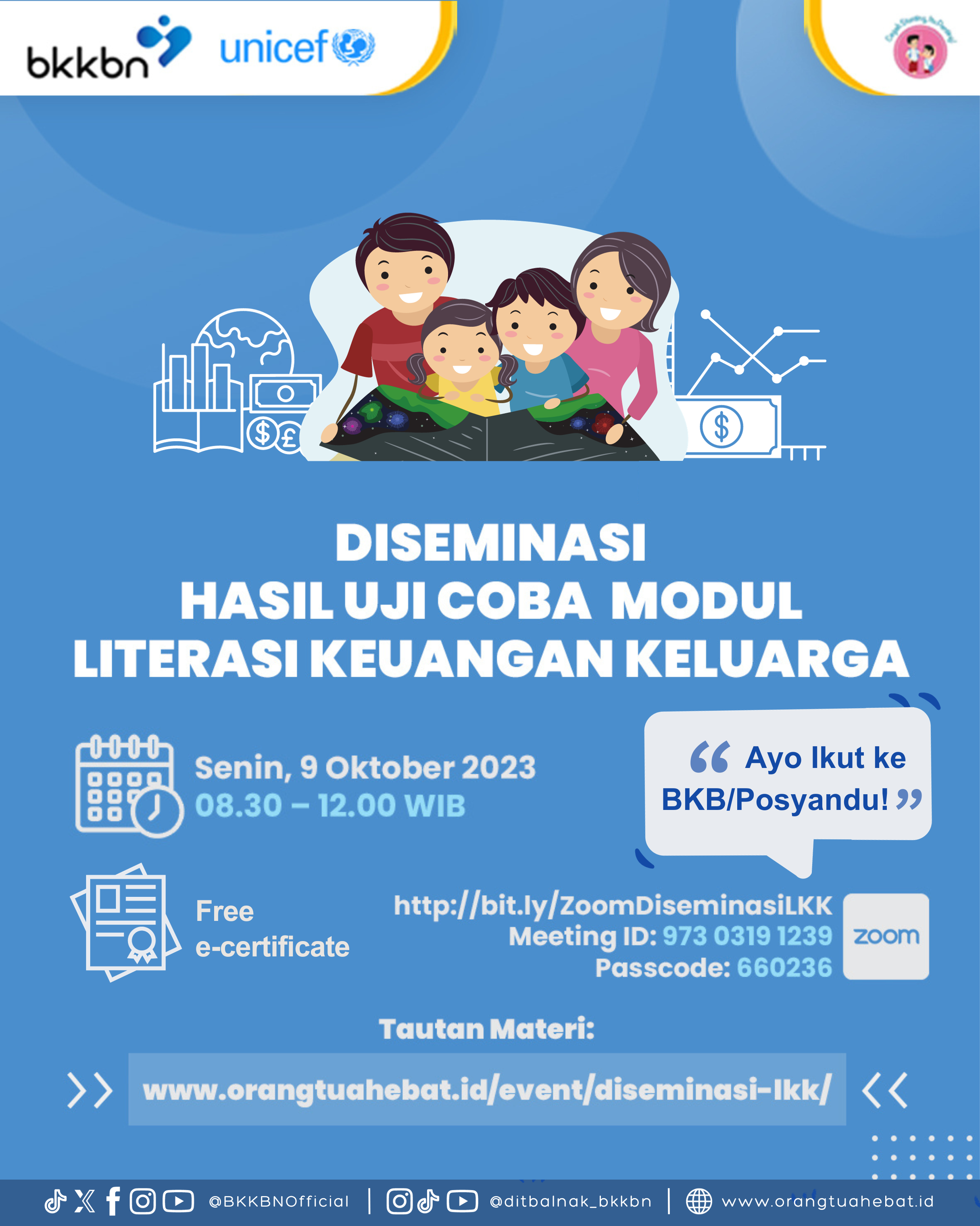 Diseminasi Hasil Uji Coba Modul Literasi Keuangan Keluarga